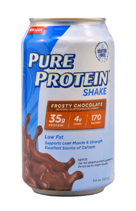 Worldwide Sports Nutrition Pure Protein Shake Frosty Chocolate 11oz 12pk