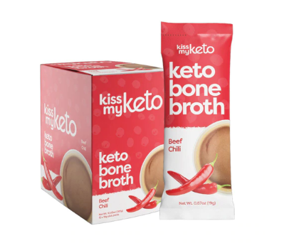 Kiss My Keto Bone Broth Beef Chili  15 Packets