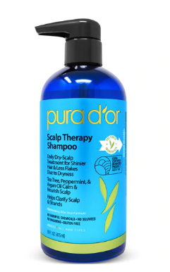 Pura Dor Scalp Therapy Shampoo  16 fl oz