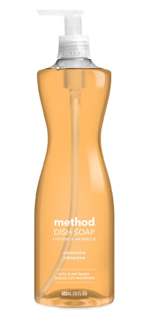 Method Dish Soap Pump Clementine 18.0oz