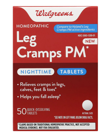 Walgreens Leg Cramps PM 50.0ea