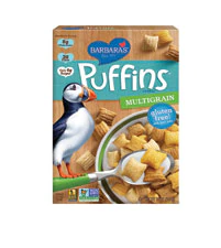 Puffins Cereal Gluten Free Multigrain Barbaras 10oz