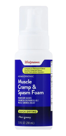 Walgreens Muscle Cramp and Spasm Relief Foam 7.1oz