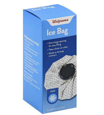 Walgreens Ice Bag Cloth Large 1ea