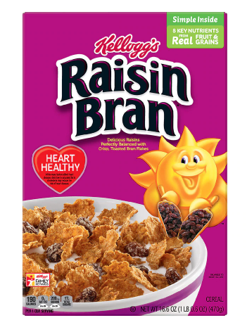 Raisin Bran Breakfast Cereal 16.6oz