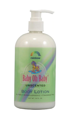 Rainbow Research Baby Oh Baby Body Lotion Unscented  16 fl oz