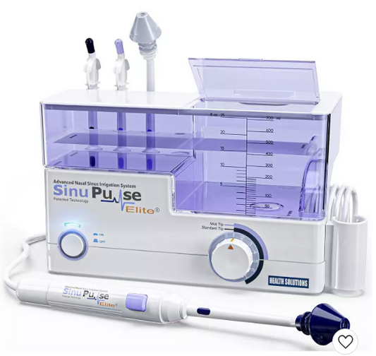 Sinu Pulse Elite Advanced Nasal Sinus Irrigation System