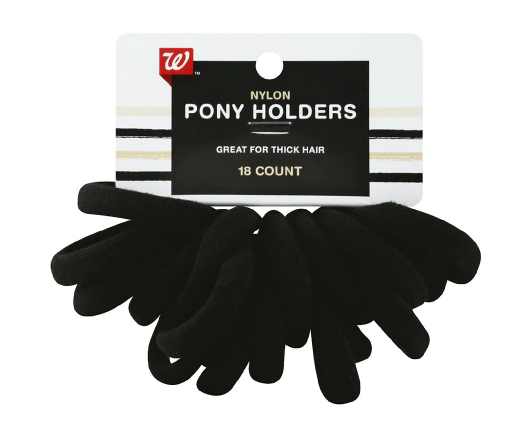 Walgreens Beauty Nylon Terry Hair Ties 18.0 ea