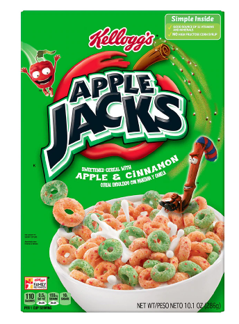 Kellogg's Apple Jacks Cereal 10.1oz