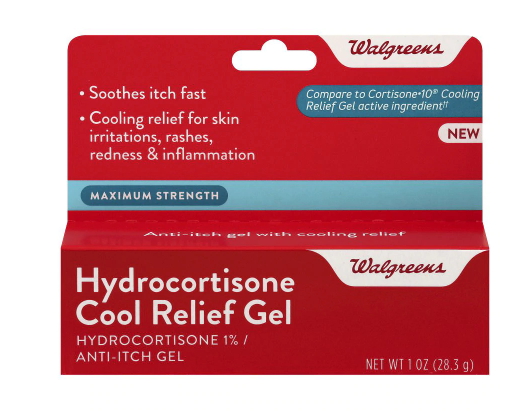 Walgreens Hydrocortisone Cool Relief Gel 1oz