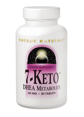 Source Naturals 7 Keto  DHEA Metabolite  50 mg  30 Tablets
