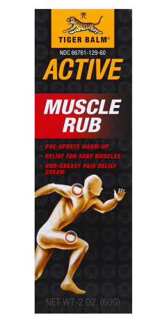 Tiger Balm Active Muscle Rub 2.0oz