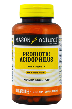 Mason Natural Probiotic Acidophilus with Pectin Capsules100.0ea