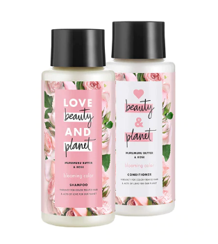 Love Beauty and Planet Shampoo and Conditioner Blooming Color  27 fl oz