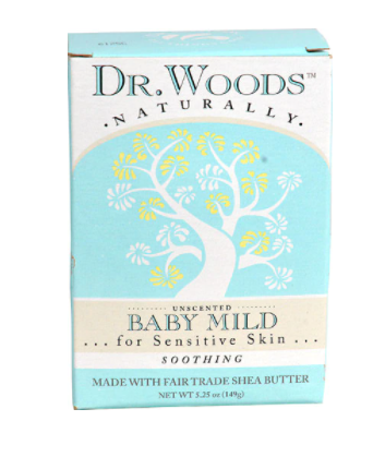 Dr. Woods Naturally Bar Soap Baby Mild Unscented 5.25 oz