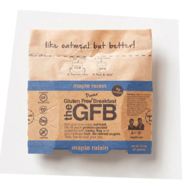 The Gluten Free Bar Maple Raisin Power Breakfast  6 Packs