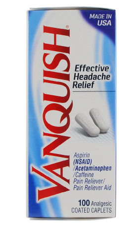 Vanquish Headache Relief Caplets 100 ct