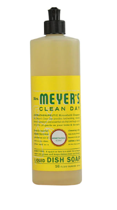 Mrs. Meyers Clean Day Liquid Dish Soap Honeysuckle  16 fl oz