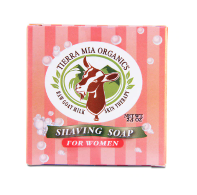 Tierra Mia Organics Shaving Soap for Women 2.5 oz