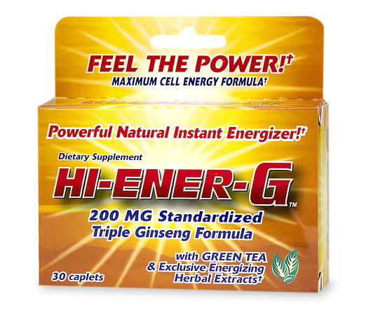 Hi Ener G Triple Ginseng Formula 200mg 30.0ea