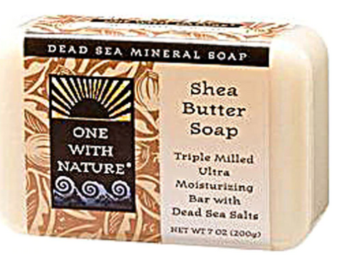 One With Nature Dead Sea Mineral Soap Shea Butter  7 oz