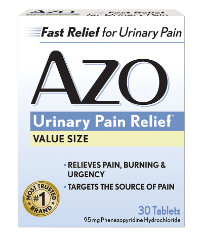 Standard Urinary Pain Relief Tablets AZO 30.0ea