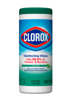 Clorox Disinfecting Wipes Fresh Scent 35 Wipes