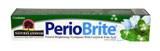 Natures Answer PerioBrite Toothpaste Cool Mint  4 oz