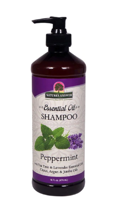 Natures Answer Essential Oil Shampoo Peppermint  16 fl oz
