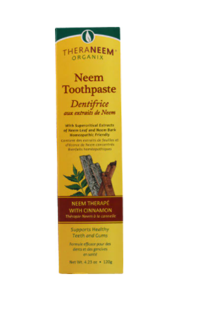 Organix South Neem Toothpaste Cinnamon  4.23 oz
