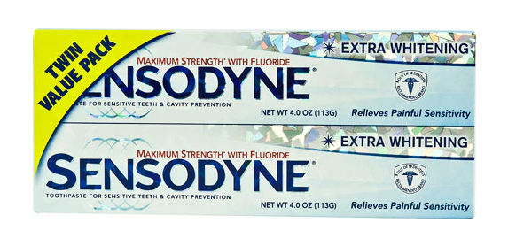 Sensodyne Extra Whitening Twin Value Pack  8 oz