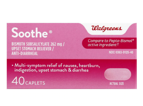 Walgreens Soothe Caplets 40.0ea