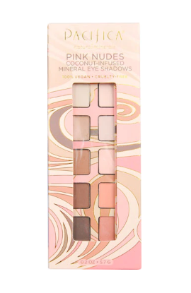 Pacifica Mineral Eye Shadow Palette Pink Nudes  0.2 oz