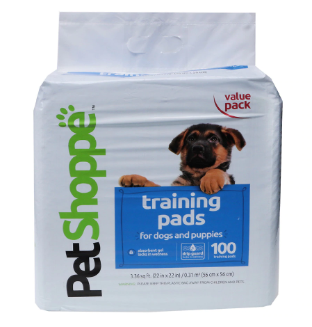 PetShoppe Dog Training Pads 100.0ea