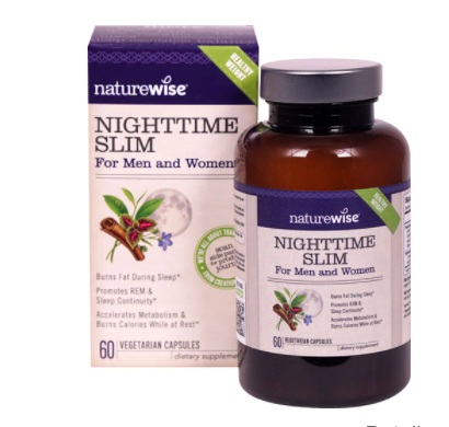 Naturewise Nighttime Slim for Men and Women  60 Vegetarian Capsules