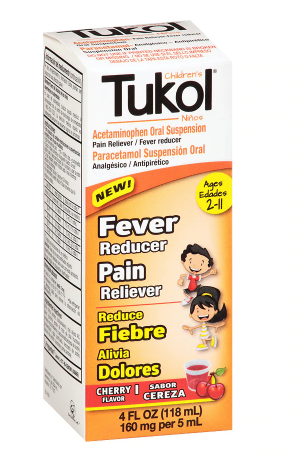 Tukol Children Cold and Fever Relief Liquid Cherry