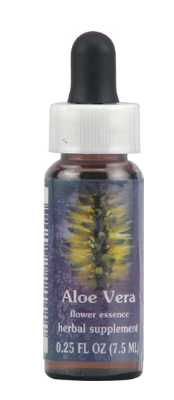 Flower Essence Aloe Vera Herbal Supplement  0.25 fl oz