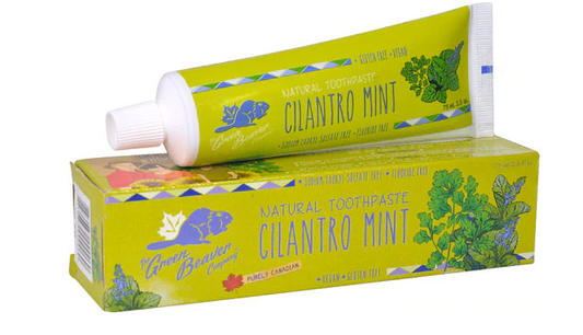 Green Beaver Natural Toothpaste CilantroMint 2.5 fl oz