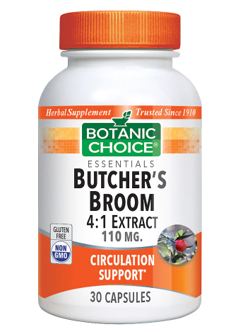 Botanic Choice Extract Butchers Broom Essentials 30 Capsules