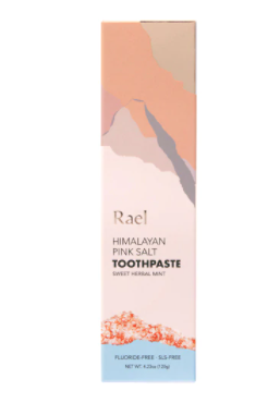 Rael Himalayan Pink Salt Toothpaste  4.23 oz