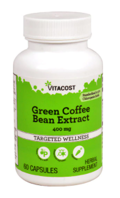 Vitacost Green Coffee Bean Extract 400 mg 60 Capsules