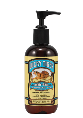 Lucky Tiger Shampoo And Body Wash  8 fl oz