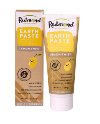 Redmond Trading Company Silver Earthpaste Mineral Toothpaste  4 oz