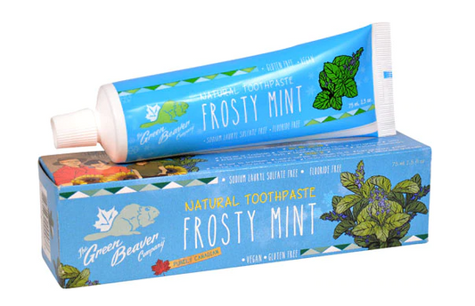 Green Beaver Natural Toothpaste Frosty Mint 2.5 fl oz