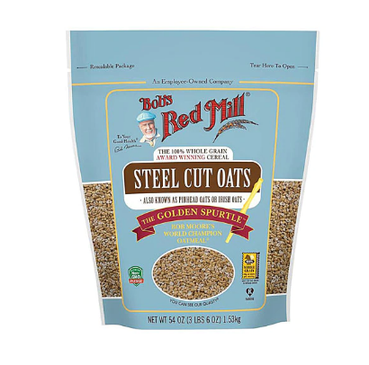 Steel Cut Oats Bobs Red Mill 54oz