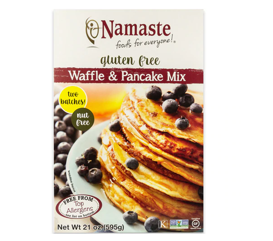 Namaste Foods Waffle And Pancake Mix Gluten Free 21 oz - Mega Shopper Worldwide