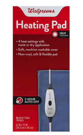Walgreens Heating Pad Moist Dry 1.0ea