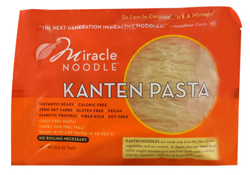 Miracle Noodle Kanten Pasta Gluten Free  0.5oz