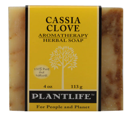 Plantlife Aromatherapy Herbal Soap Cassia Clove  4 oz