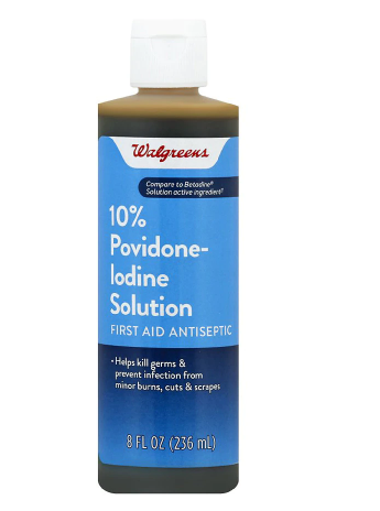 Walgreens  Povidone Iodine Solution 10 percent
